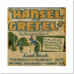 Hansel and Gretel Classic Story Posters and Art